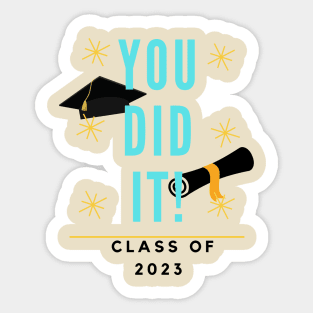 Class of 2023 Sticker